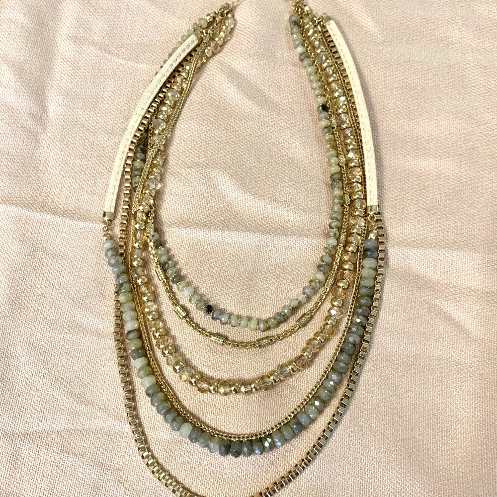 WHBM Multi-Strand Necklace - Picture 1 of 5